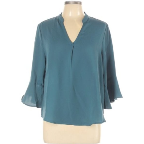 Lush Tops - Lush Bell Sleeve Blouse